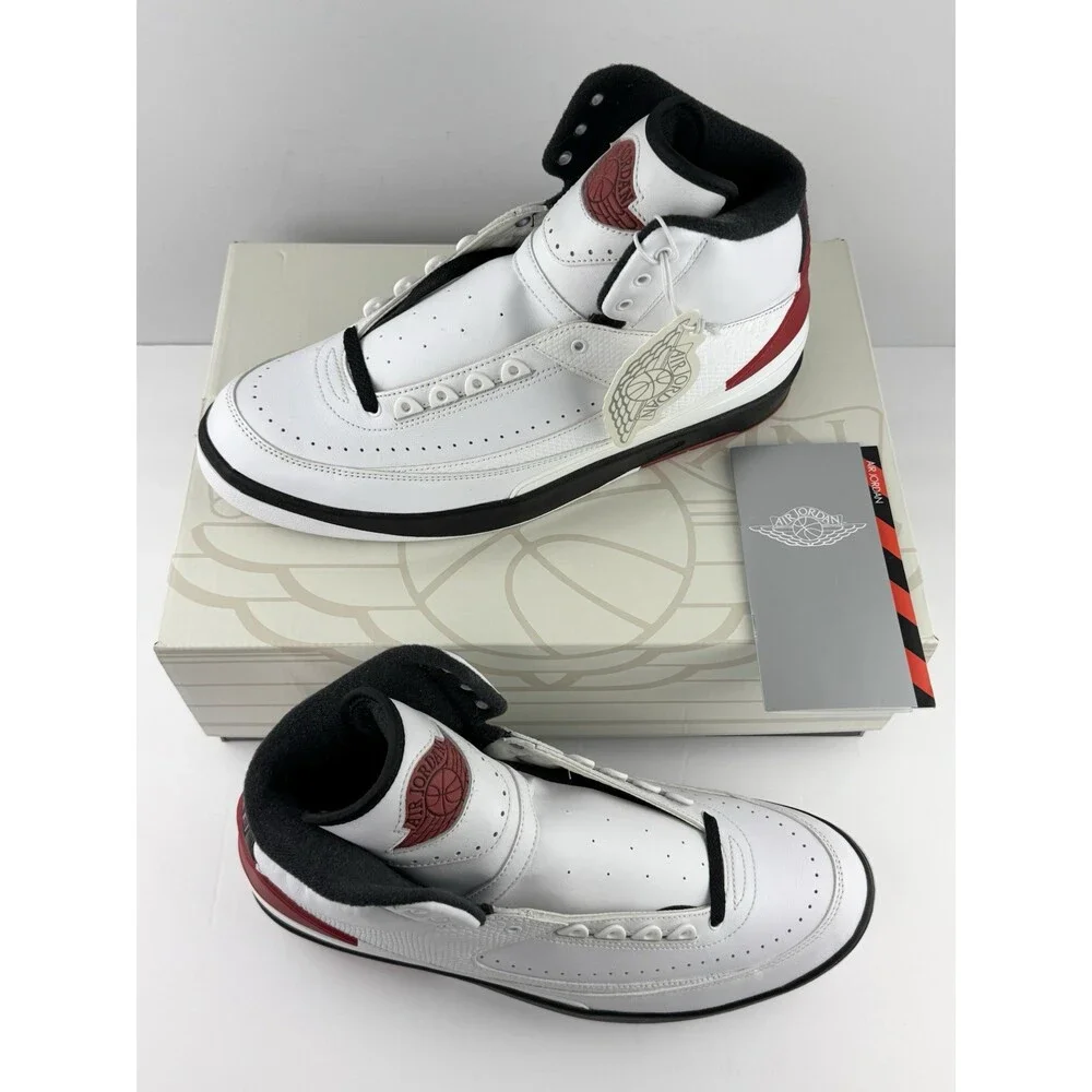Brand New Nike Air Jordan 2 Retro OG Chicago DX2454-106 Men's Shoes Sz. 12
